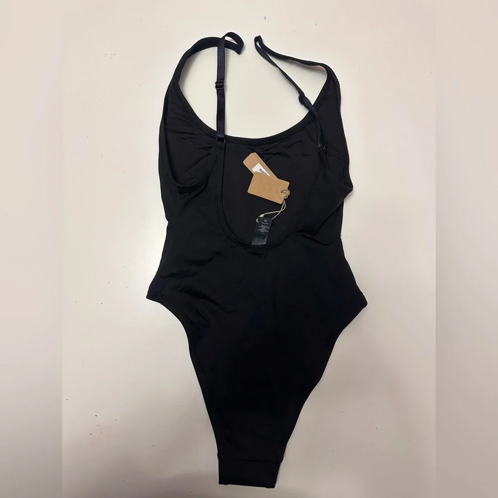 *BNWT* SKIMS - shaping swim cami one piece. Black. Size XXS - Picture 6 of 7